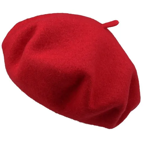 100% Wool Winter Fashion Cap Beret