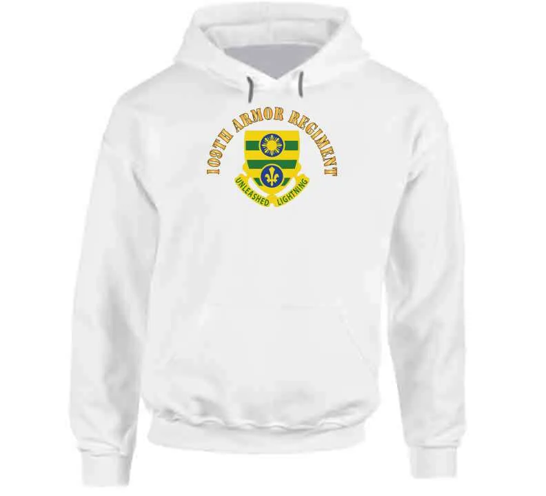 109th Armor Regiment -  Dui W Txt X 300 Classic T Shirt, Crewneck Sweatshirt, Hoodie, Long Sleeve