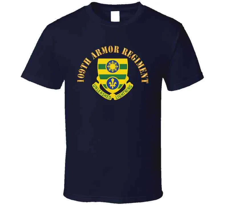 109th Armor Regiment -  Dui W Txt X 300 Classic T Shirt, Crewneck Sweatshirt, Hoodie, Long Sleeve