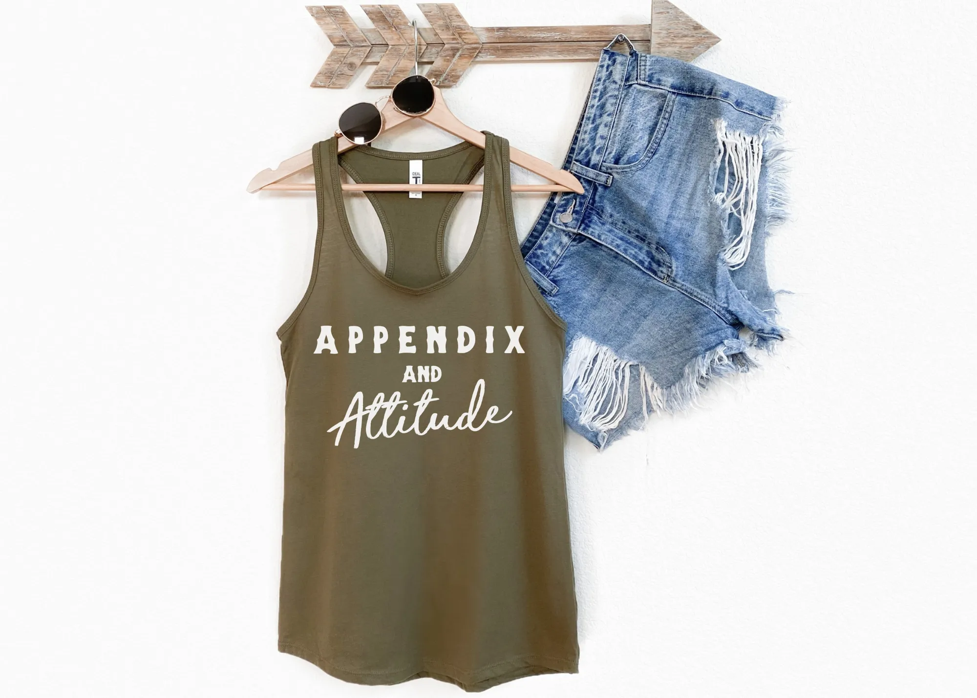 Appendix & Attitude Racerback Tank