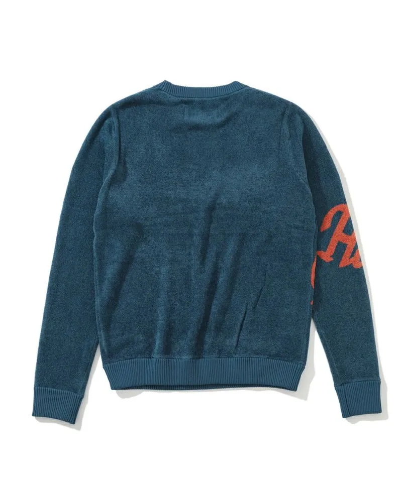 Arch Velour Sweater | WOMEN