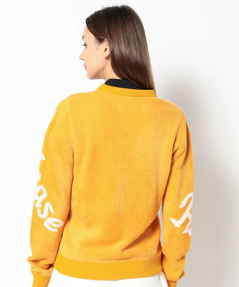 Arch Velour Sweater | WOMEN