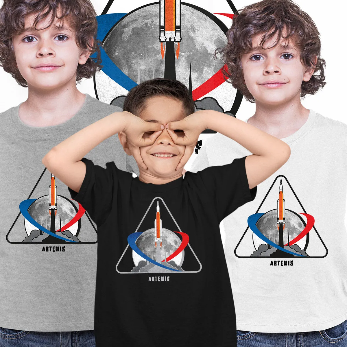 Artemis Nasa Moon Mission  T-shirt for Kids