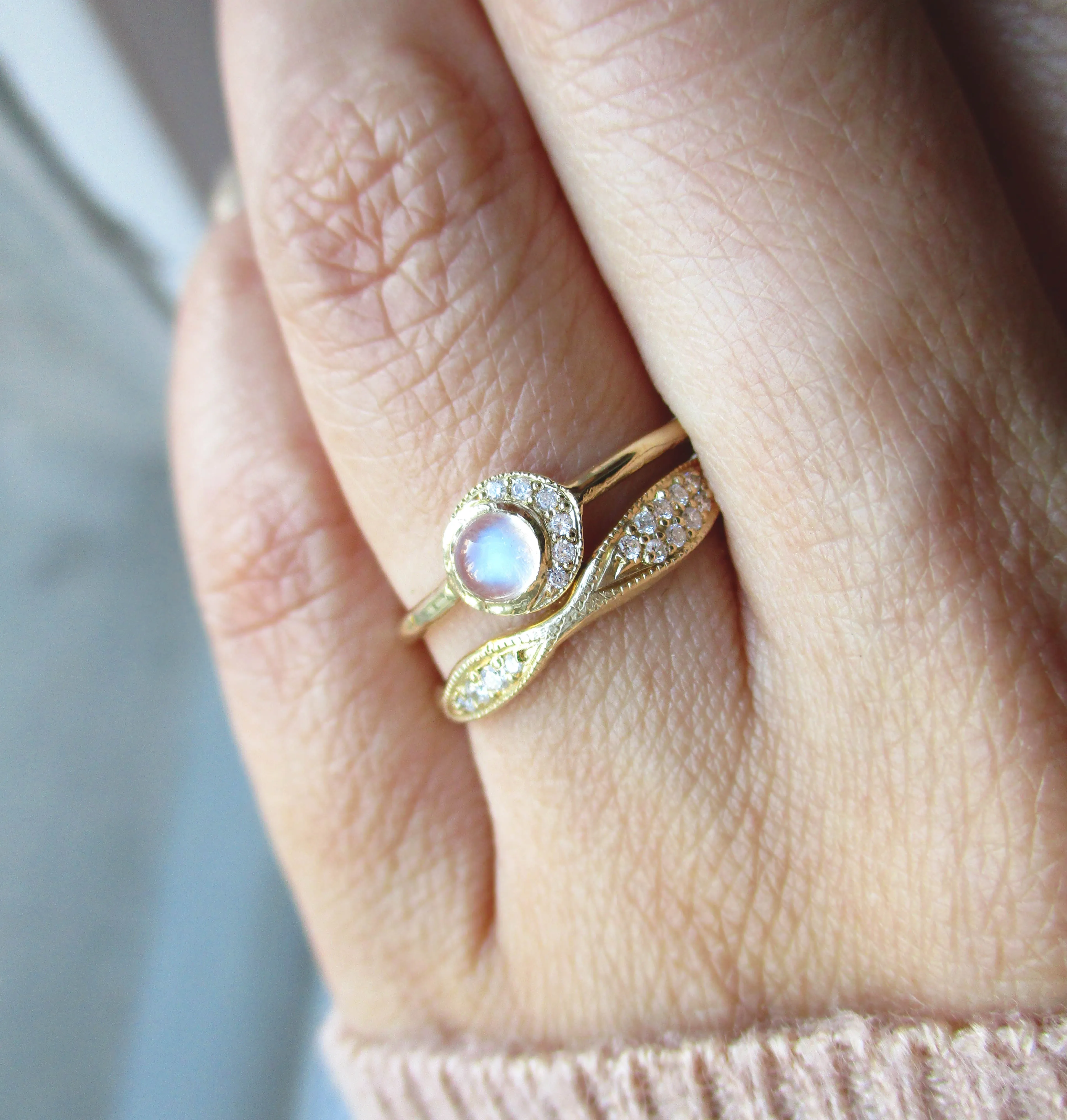 Baby Moon Ring