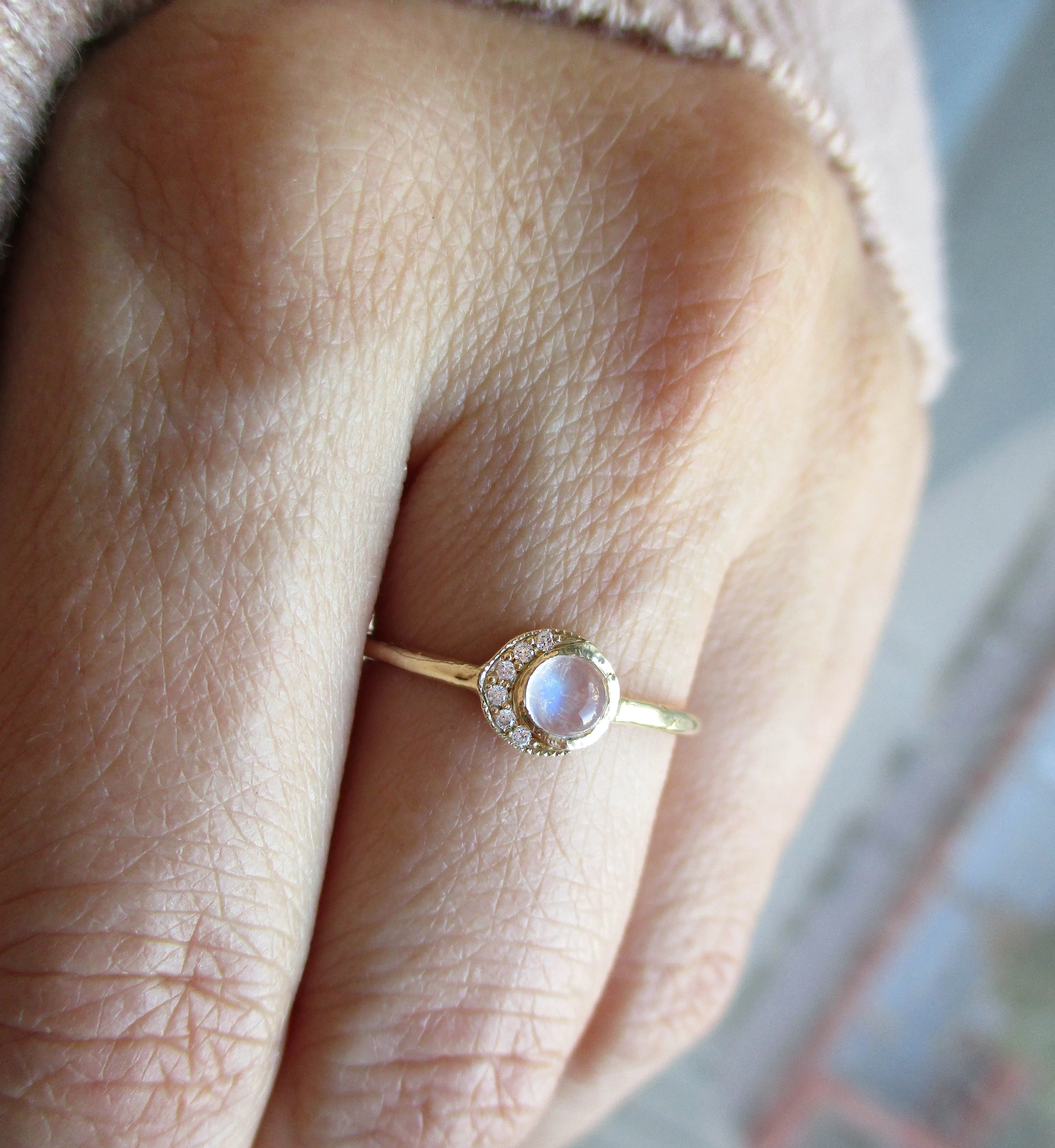 Baby Moon Ring