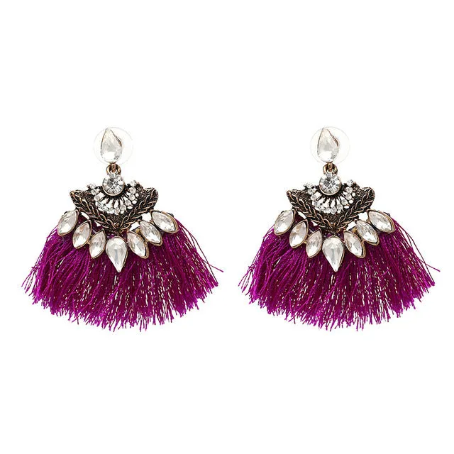 Bohemia Dangle Drop Earrings - Ethnic Jewelry