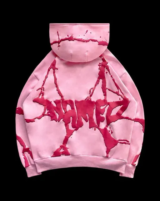 Bubble Printed Hoodies Women