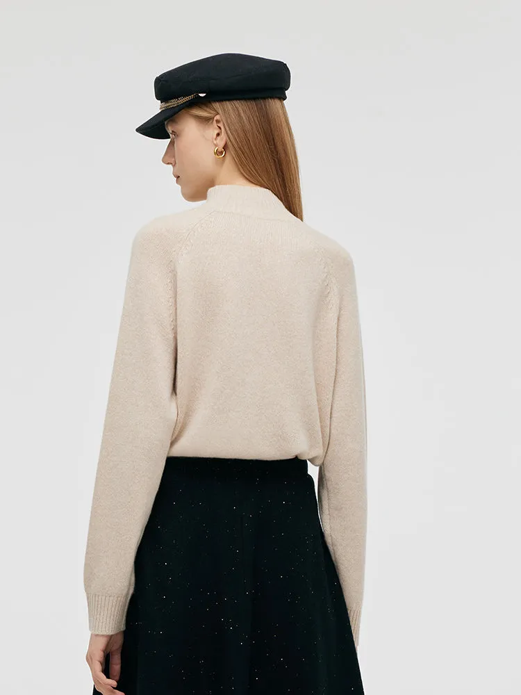 Cashmere Sequins Women Sweater