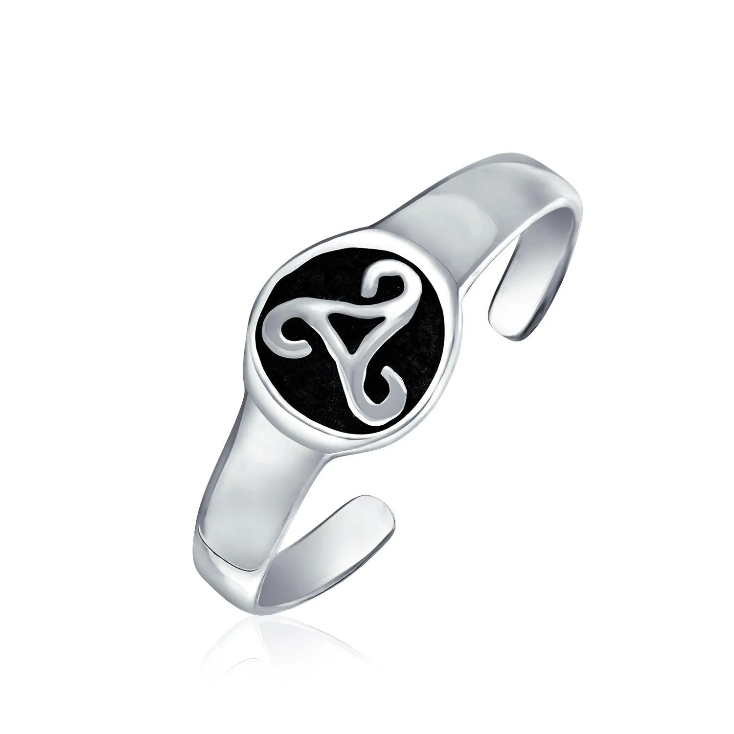 Celtic Knot Claddagh Heart Circle Triquetra Trinity Toe Ring Band