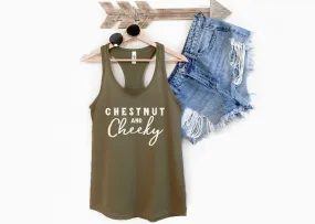 Chestnut & Cheeky Racerback Tank