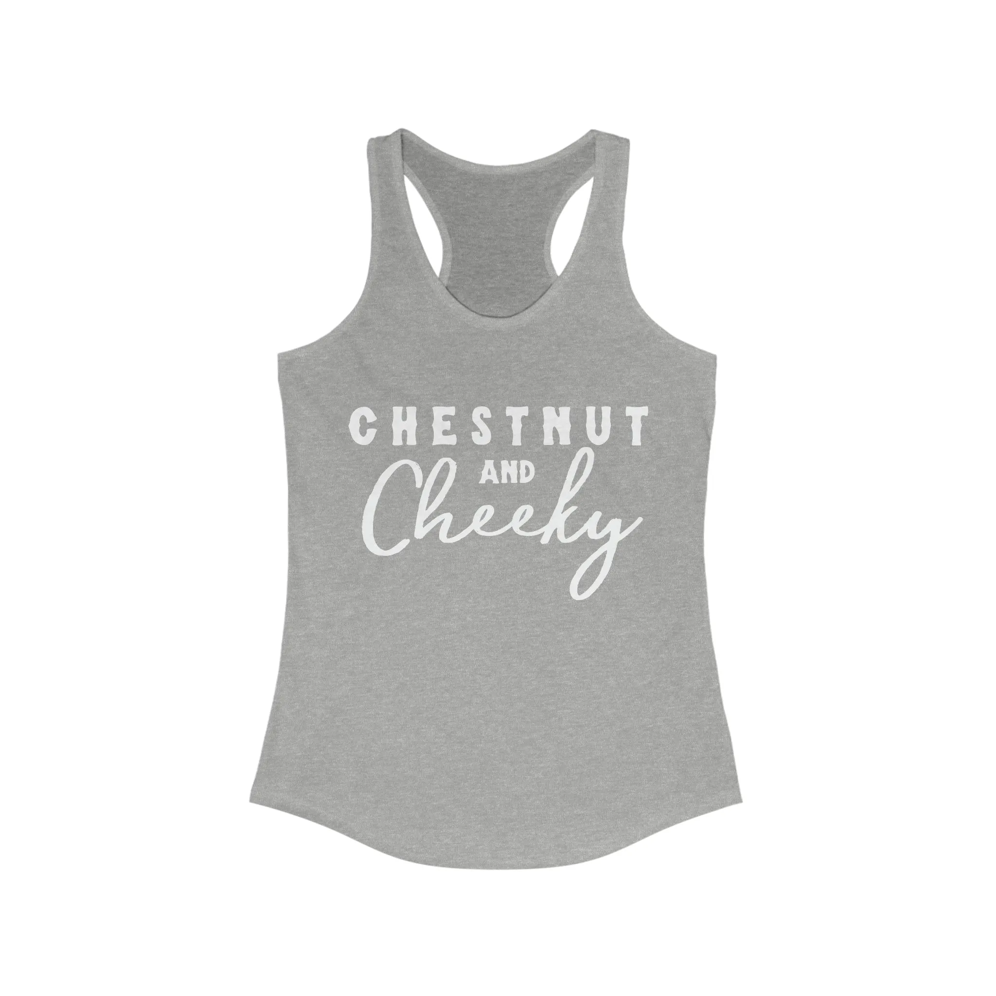 Chestnut & Cheeky Racerback Tank