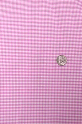 Cotton Gingham - Pink