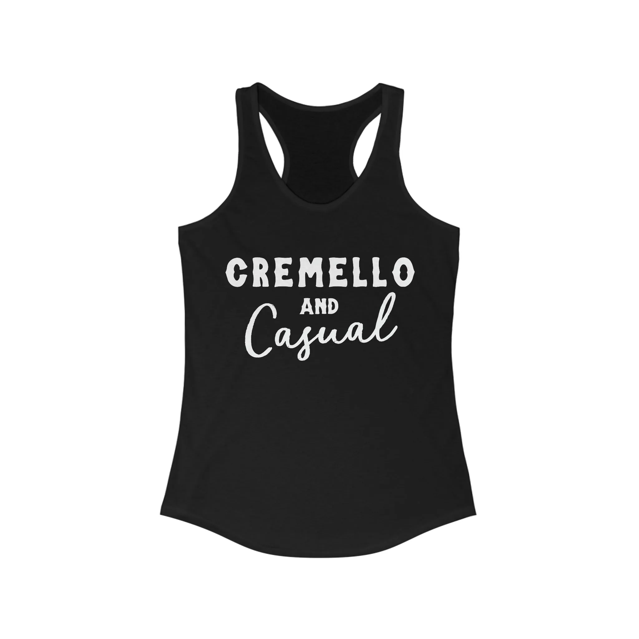 Cremello & Casual Racerback Tank