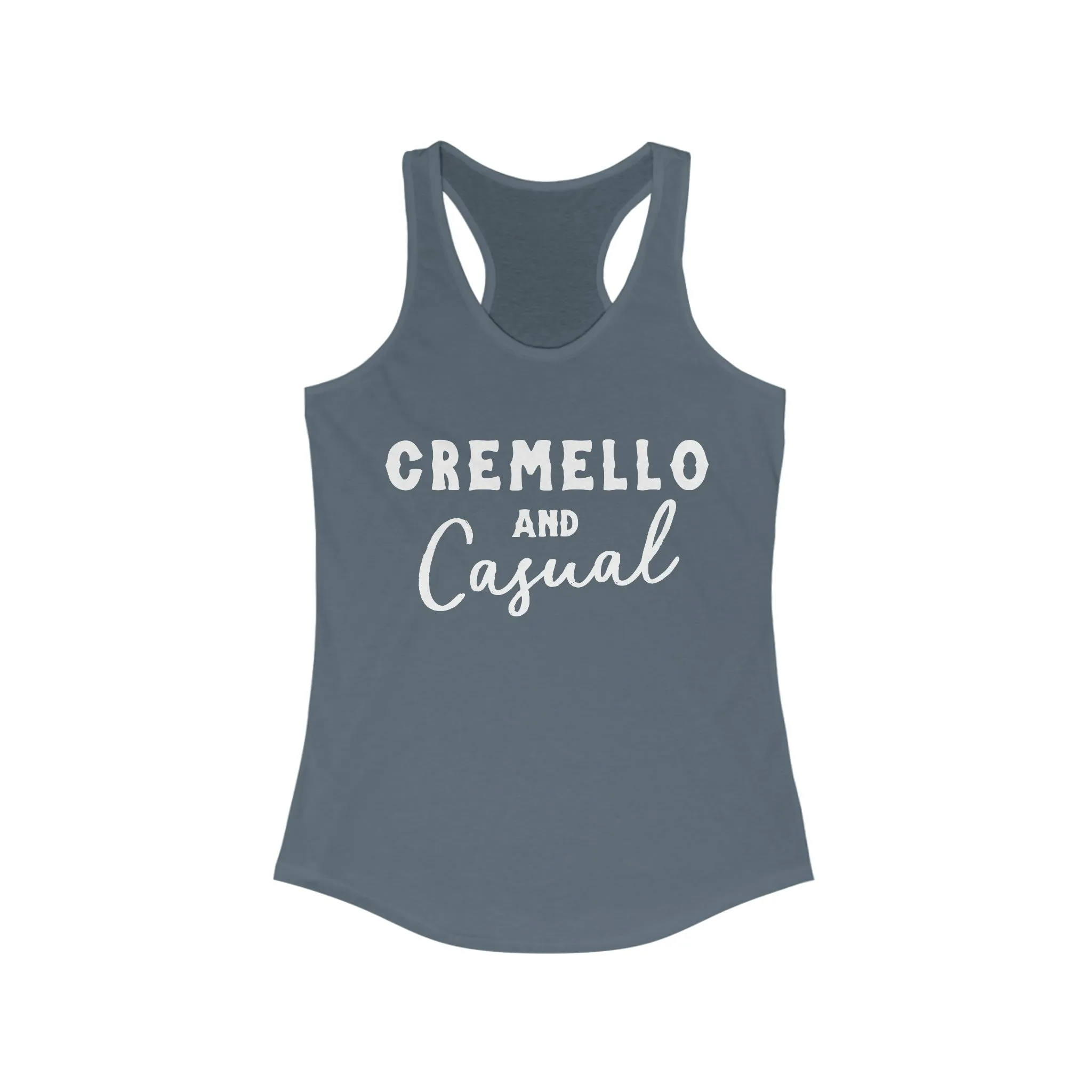 Cremello & Casual Racerback Tank