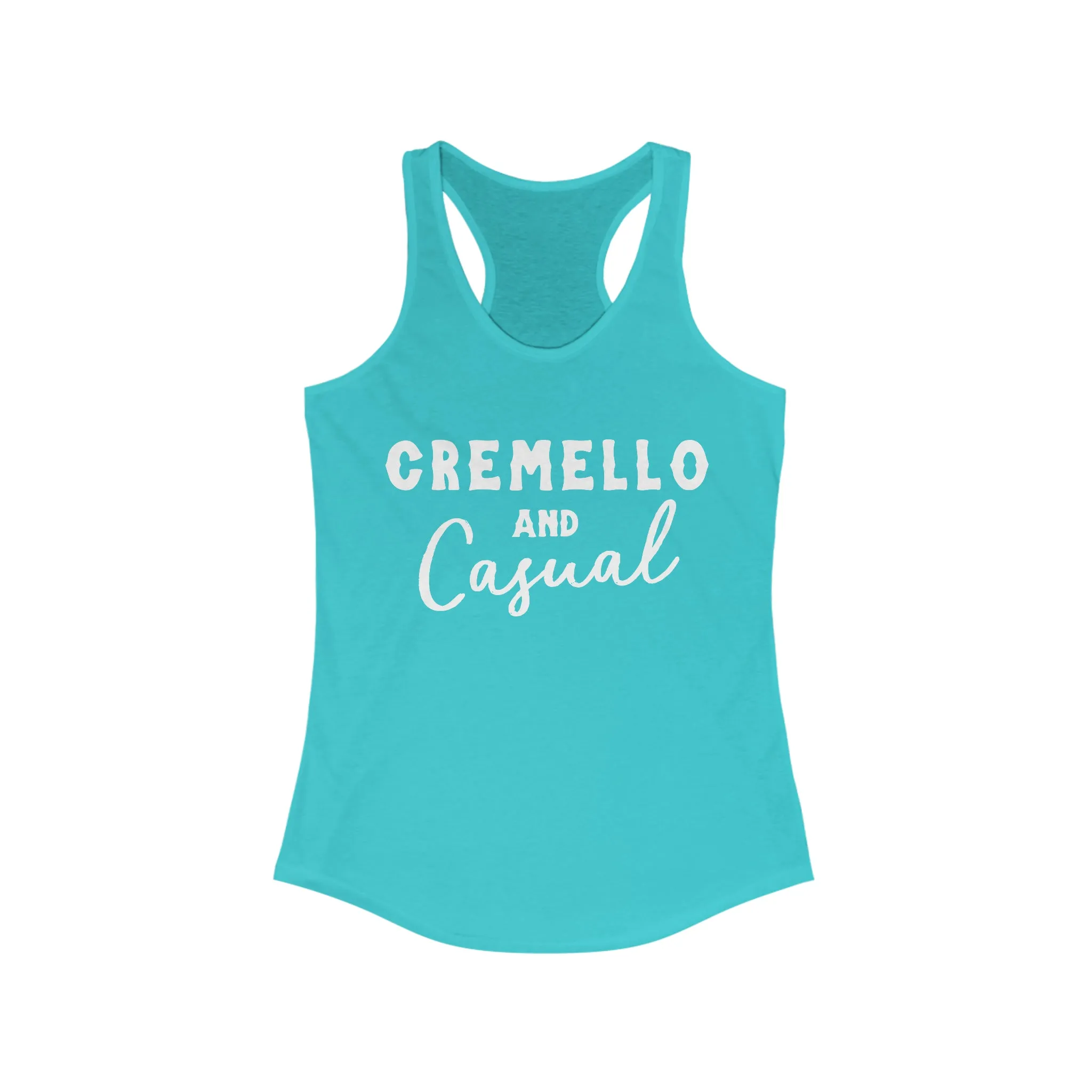 Cremello & Casual Racerback Tank