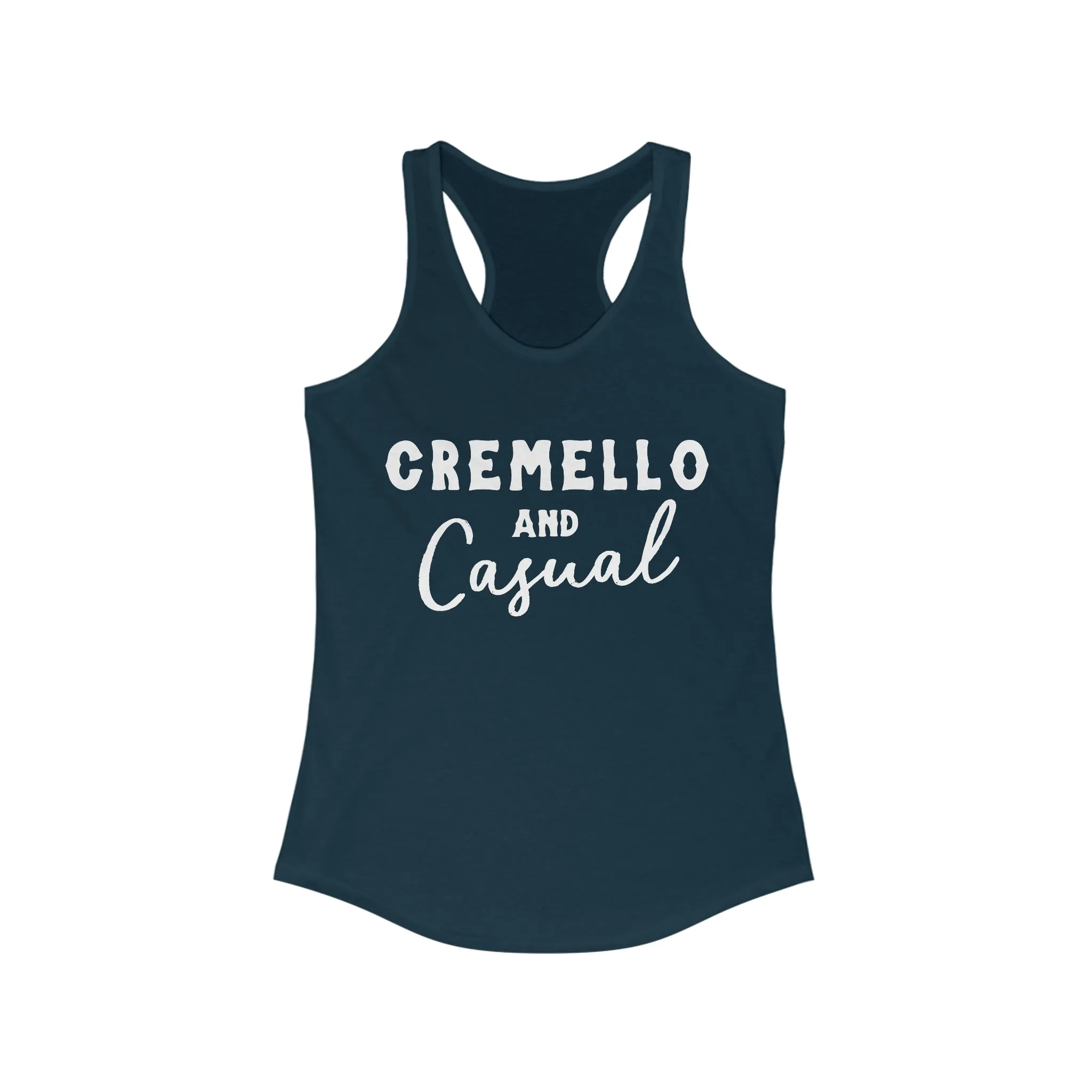 Cremello & Casual Racerback Tank