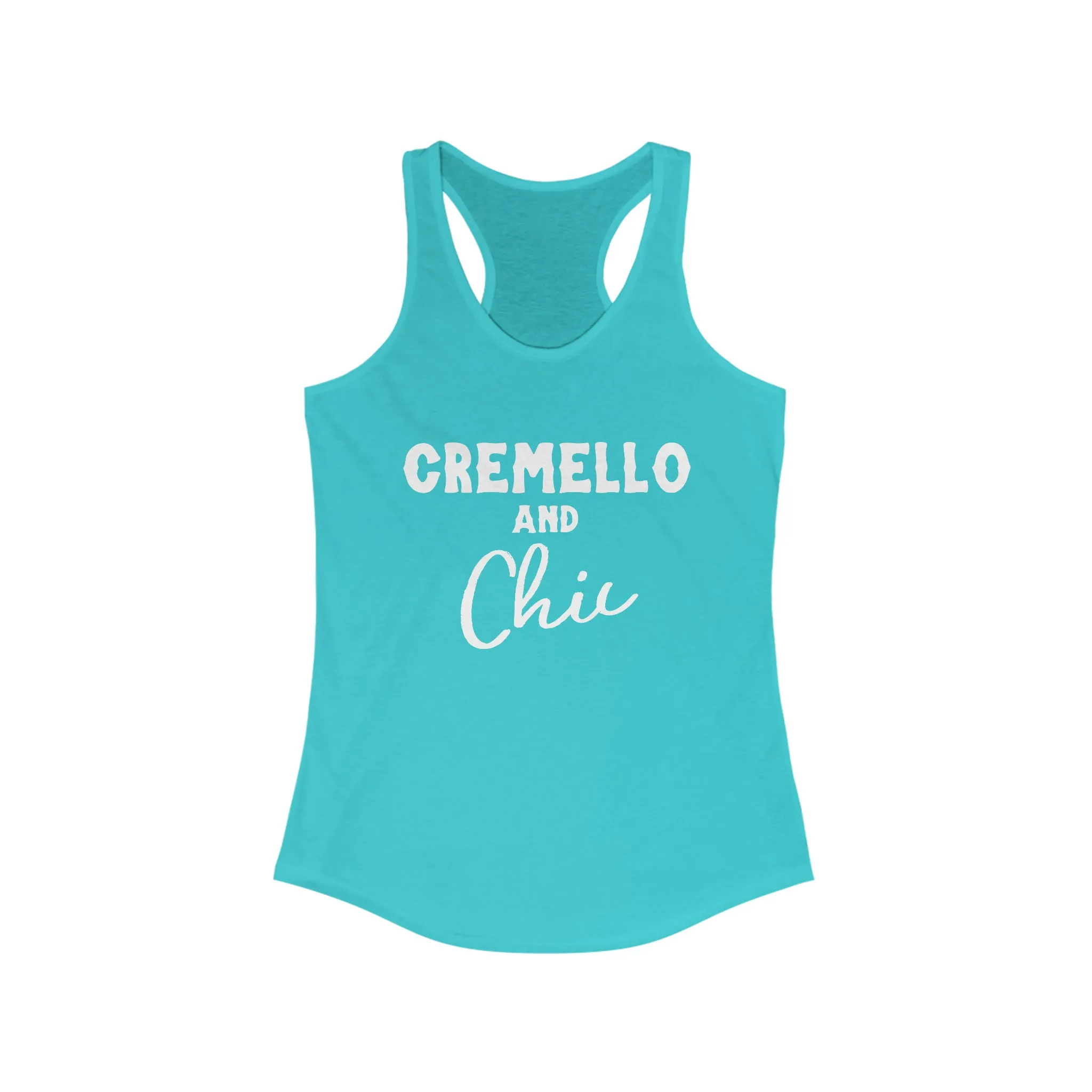 Cremello & Chic Racerback Tank