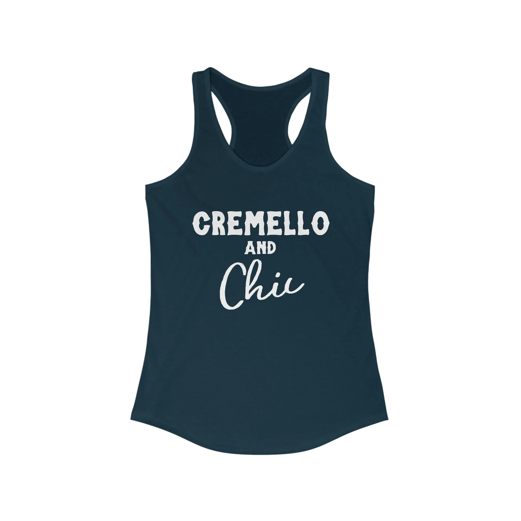 Cremello & Chic Racerback Tank