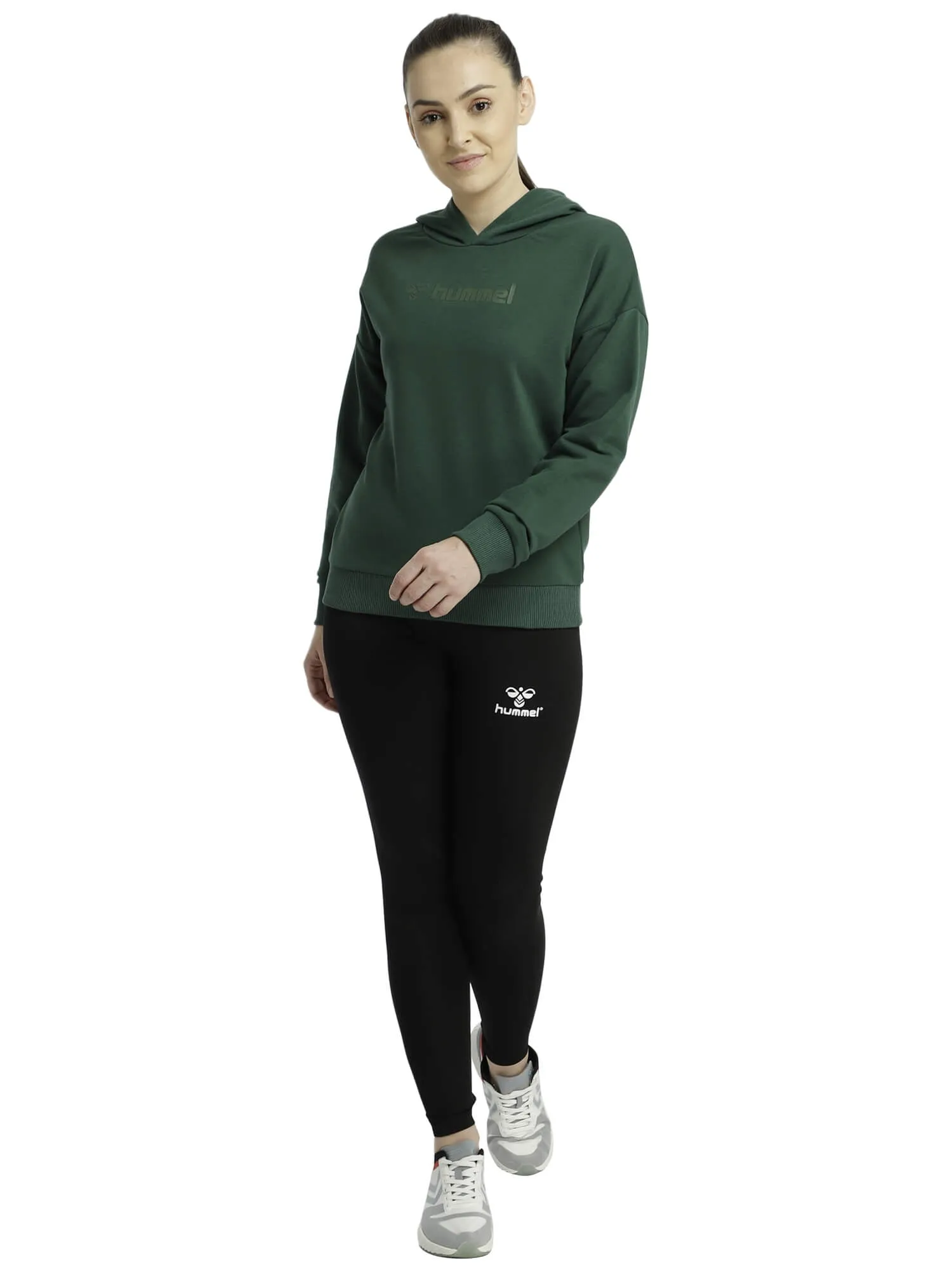 Dami Women Green Hoodie