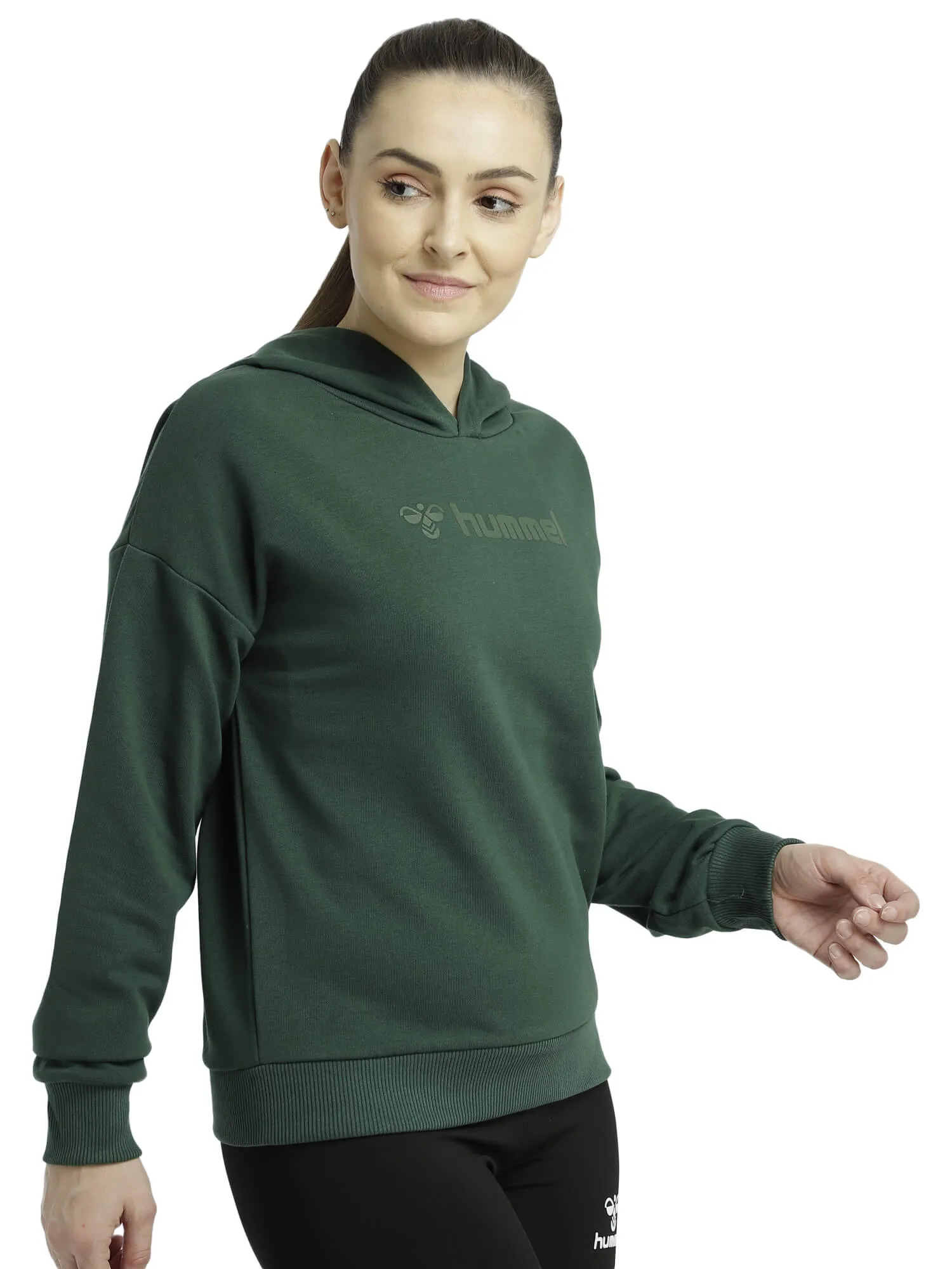 Dami Women Green Hoodie