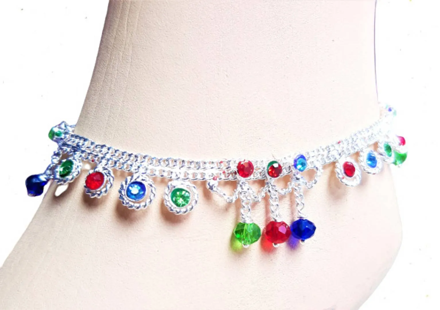 Designer Alloy Anklet for Women