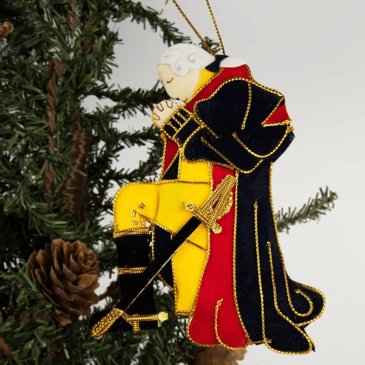 George Washington at Prayer Ornament