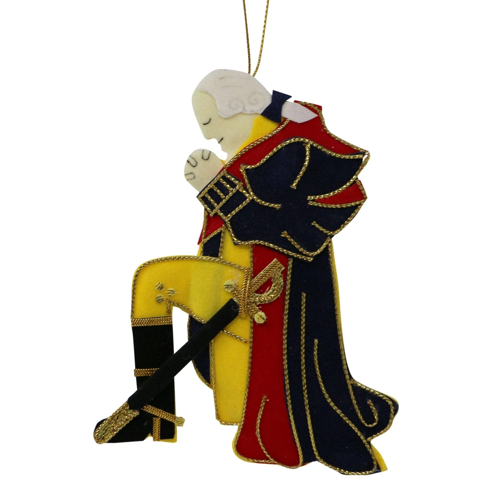 George Washington at Prayer Ornament