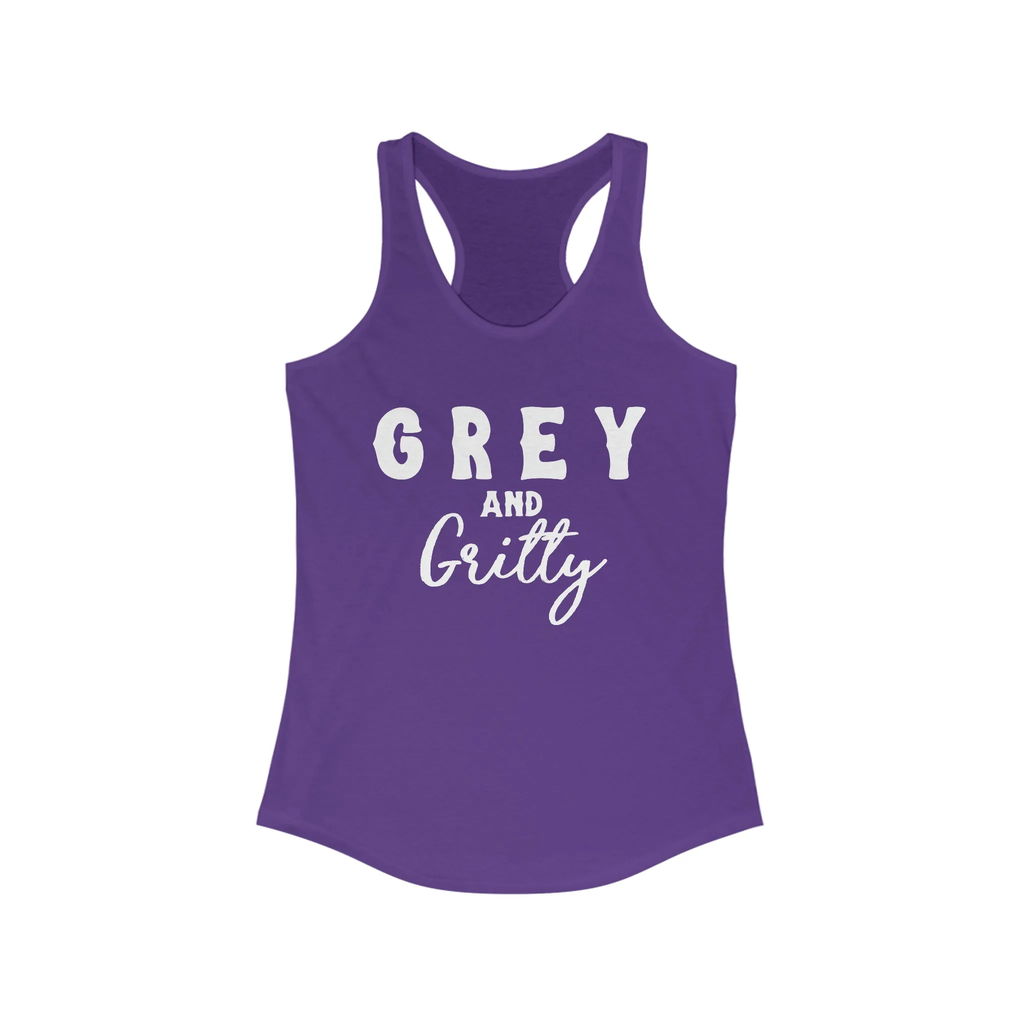 Grey & Gritty Racerback Tank