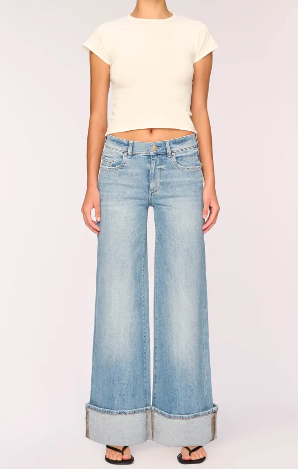 Hepburn Wide Leg in Ravello Cuffed