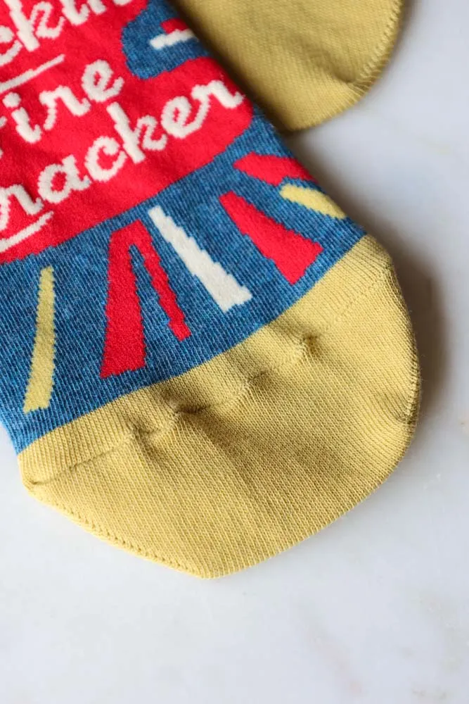 I'm A Fucking Firecracker Womens Ankle Socks