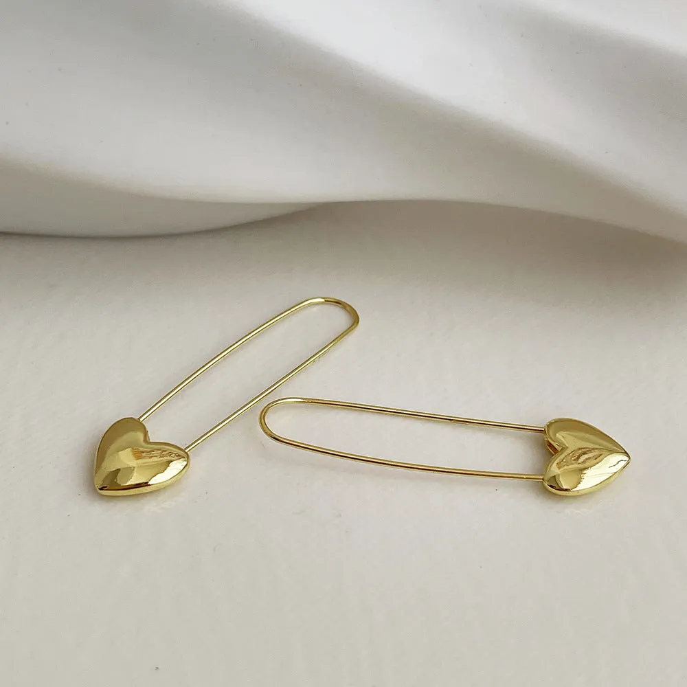 Just Lil Things  Gold Hoop Earring jlt11642