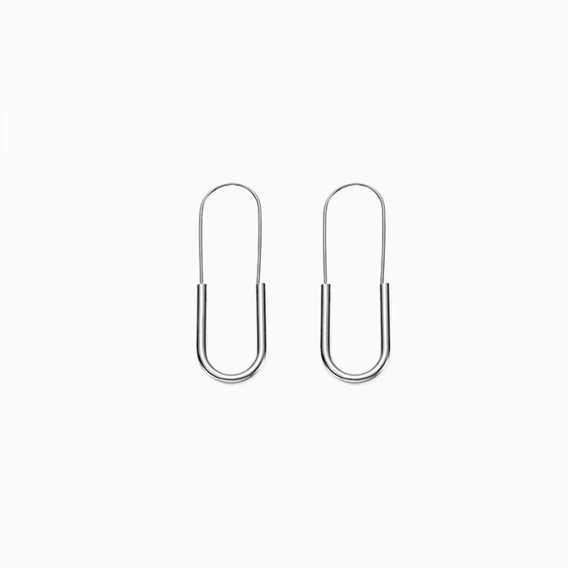 Just Lil Things  Silver Hoop Earrings jlt11663