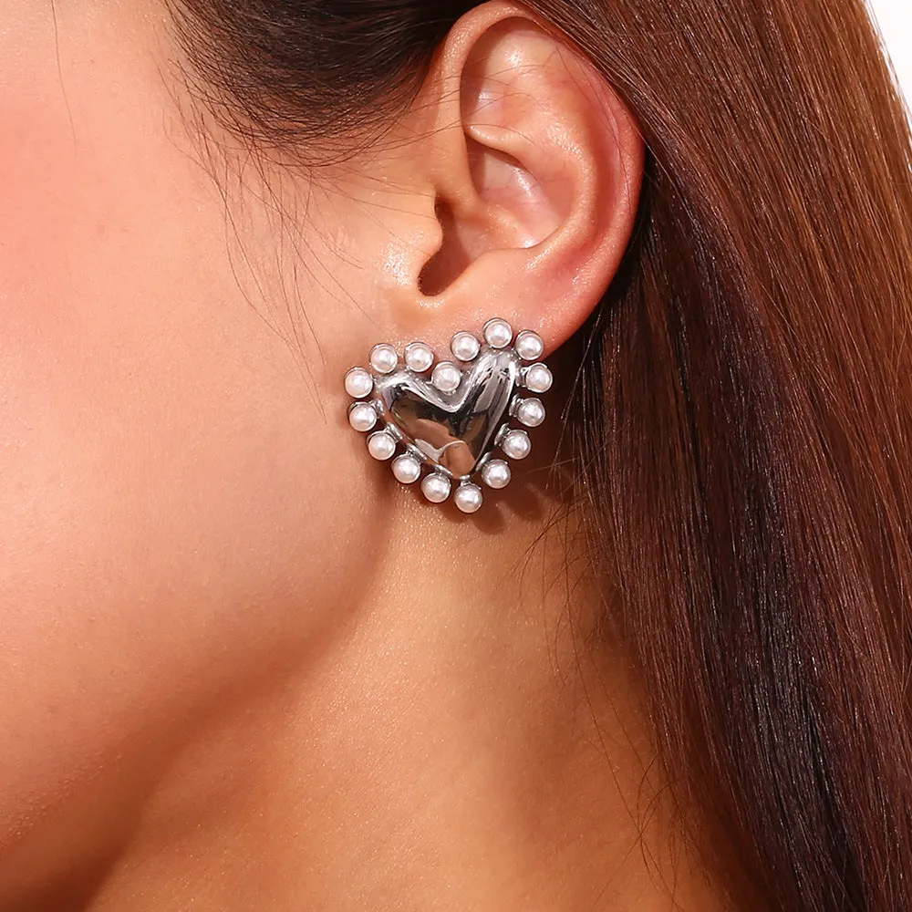 Just Lil Things  Silver Pin Earring JLT12600