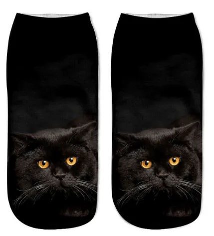 KITTEN COMES ALIVE 3D SOCKS