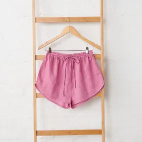 Linen Shorts - Fuchsia | Jade and May