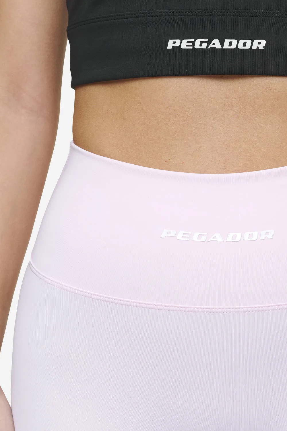 Lupita Biker Shorts Bubblegum White