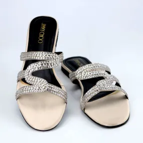 Luxury Stones Embellishment High-End Fancy Flats for Women