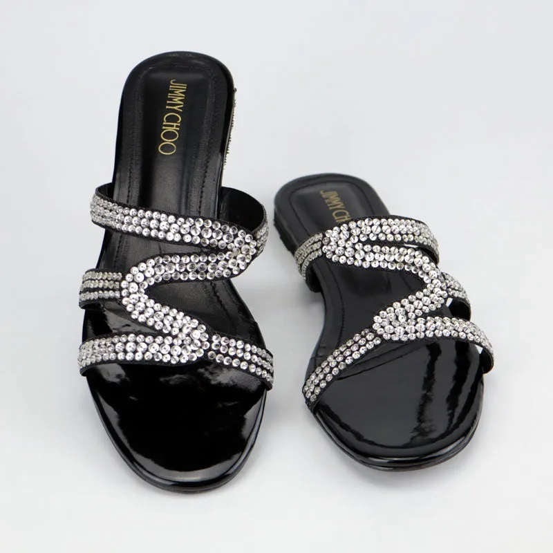 Luxury Stones Embellishment High-End Fancy Flats for Women