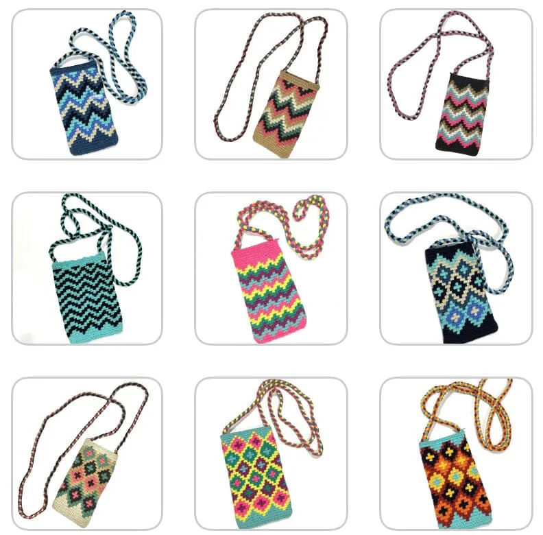 Phone Purses | Crossbody Crochet Phone Bags