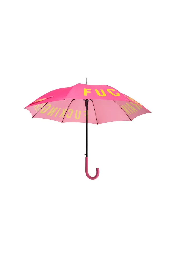 Pink Fucking Rain Umbrella