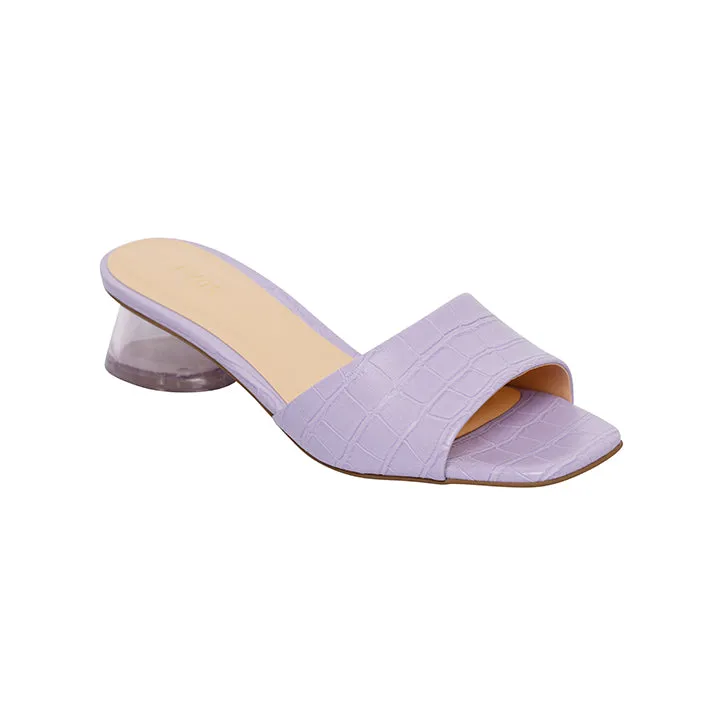 Round Clear Heel Sandal BCM 105