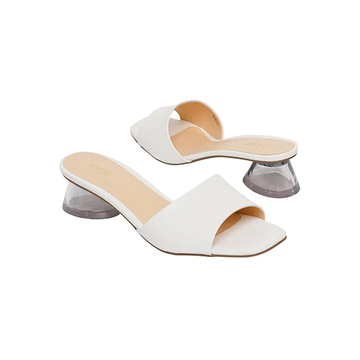 Round Clear Heel Sandal BCM 105