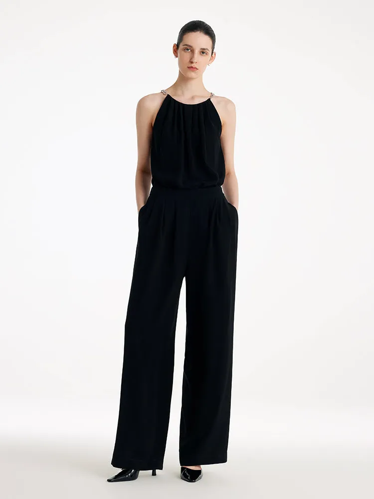 Triacetate Straight Women Pants