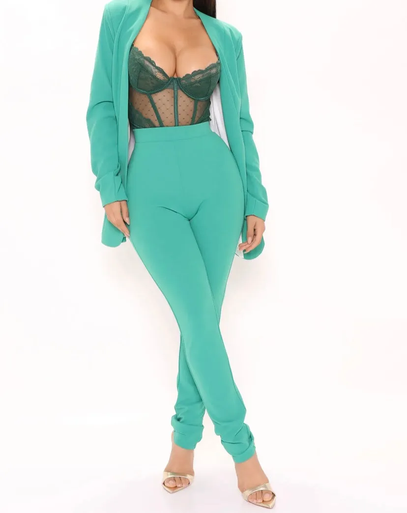 TWO PIECE WOMEN PANTS SUIT