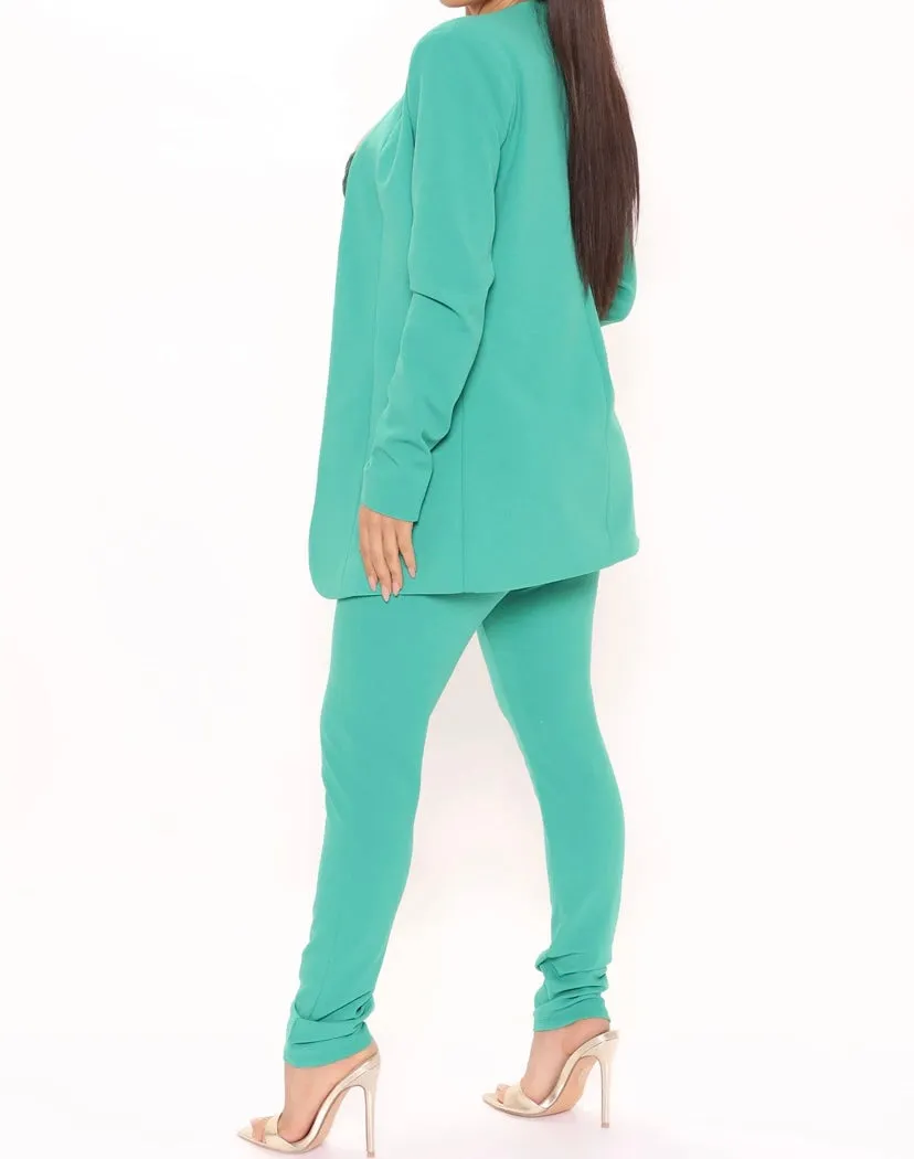 TWO PIECE WOMEN PANTS SUIT