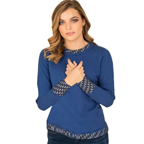 Women Cashmere Cotton Sweater