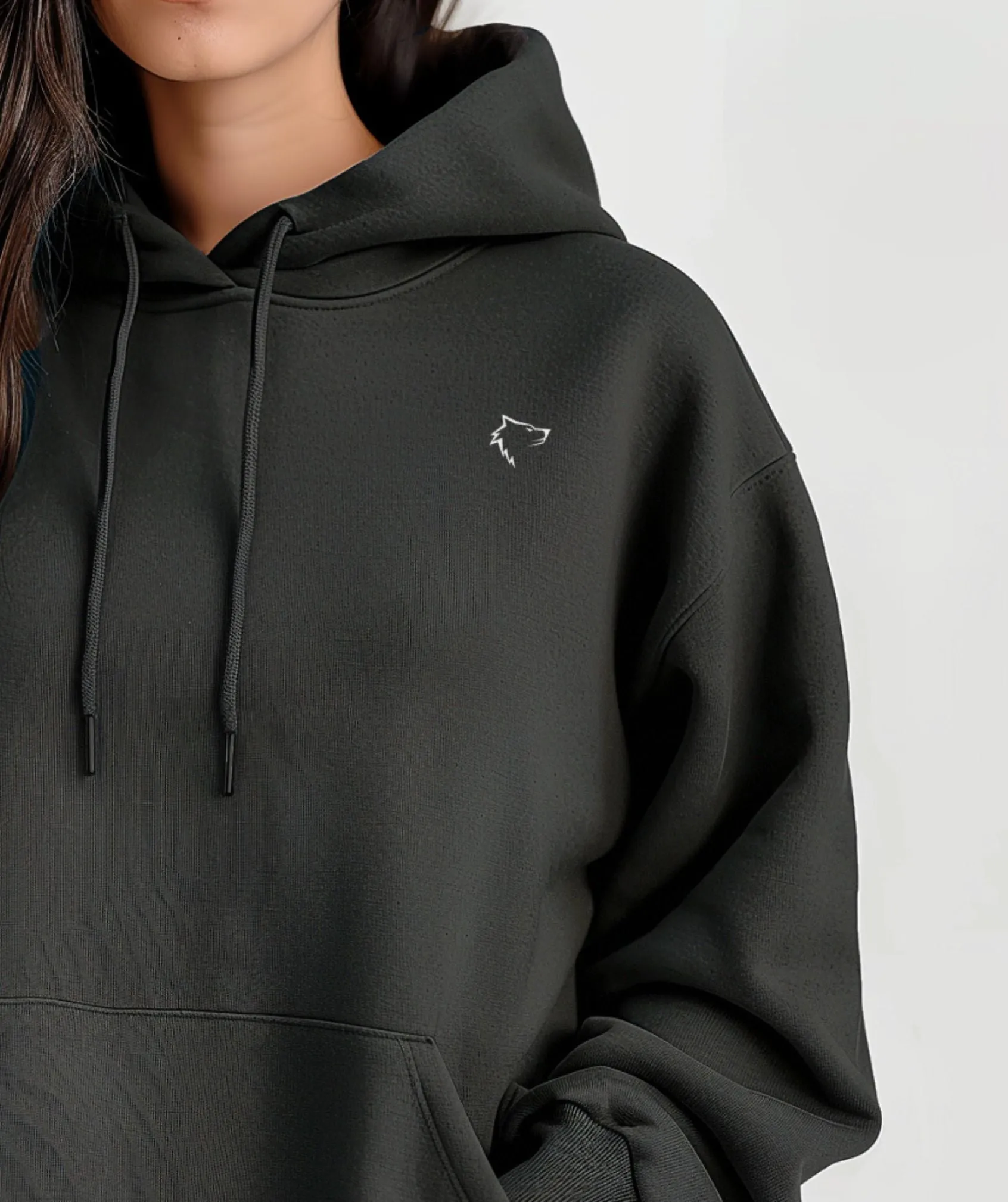 Women Hoodie - Dark Gray