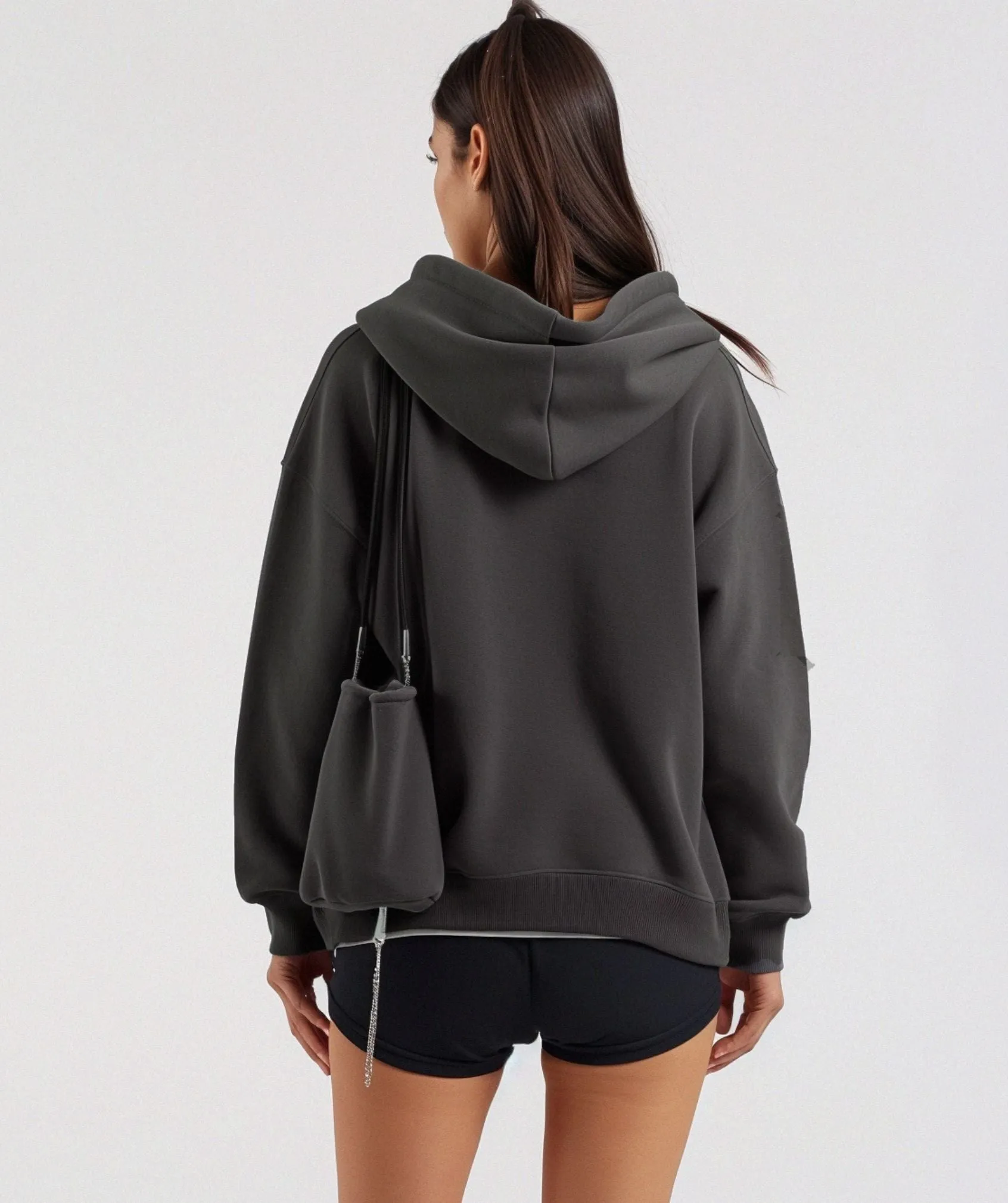 Women Hoodie - Dark Gray