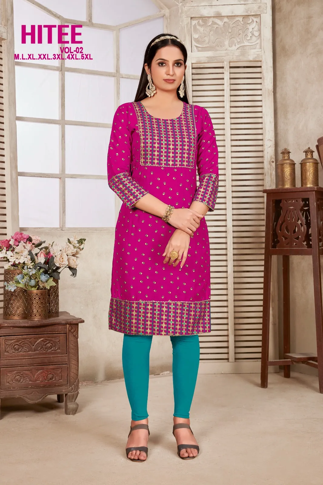 Women Stylish Fancy Kurti Top